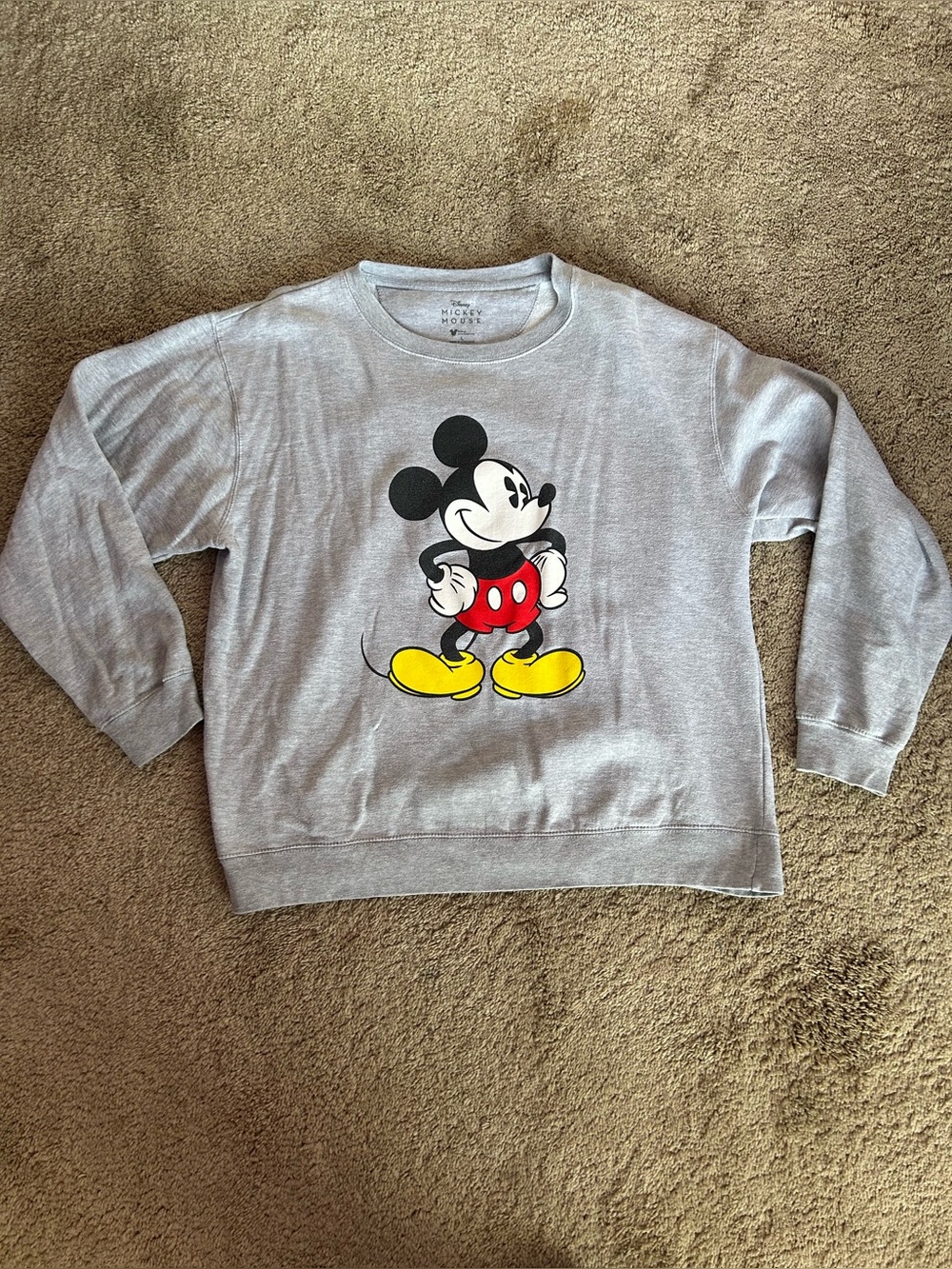 Mickey Mouse Graphic Crewneck Sweater